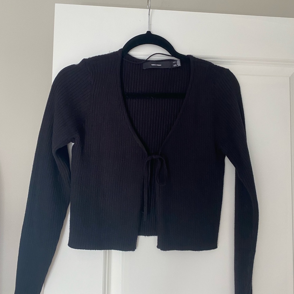 Tie front cardigan